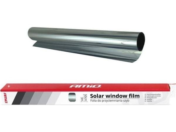 AMiO Vindusfargefilm Dark Silver 0,5x3m (15%)