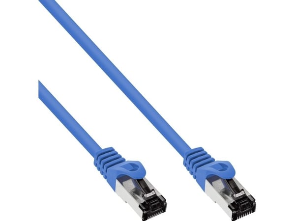 InLine 78807B, 7,5 m, Cat8.1, S/FTP (S-STP), RJ-45, RJ-45, Blå