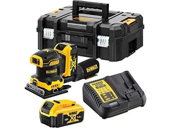 DEWALT oscillerande slipmaskin 18V DCW200P2 2x5Ah
