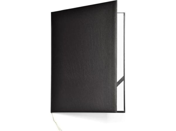 ARGO diplomomslag 220x310 mm ARGO ELEGANT 220217 svart myk skinnlignende (10 stk.)
