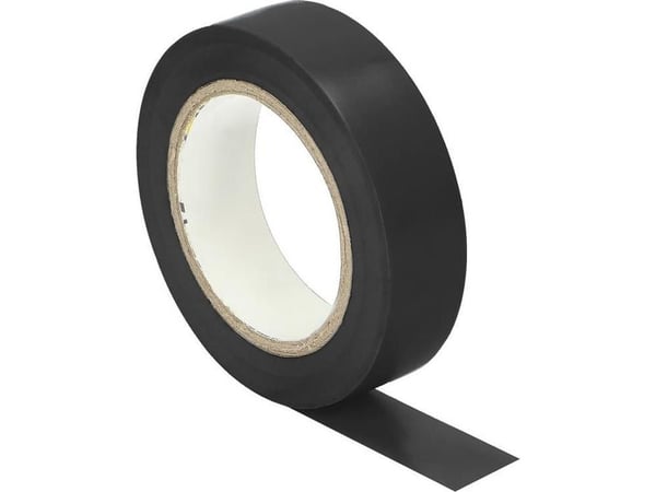 Orno set med 10 isoleringsremsor 15 mm svart tjocklek 0,13 mm längd 10 m