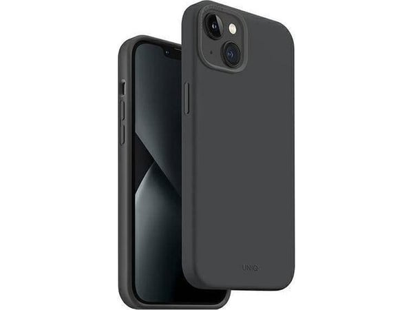 Uniq UNIQ-tilbehør Lino Hue til iPhone 14 Plus 6,7" Magclick-ladeveske / karbondeksel
