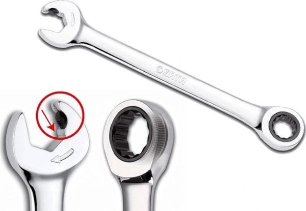 SATA 21mm LOCK-avain kaksitoimisella räikällä varustettuna