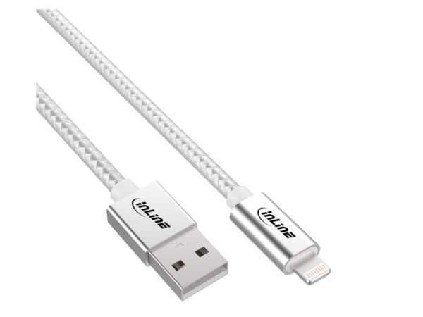 InLine 31411A, Hopea, USB A, Lightning, 1 m, Uros, Uros