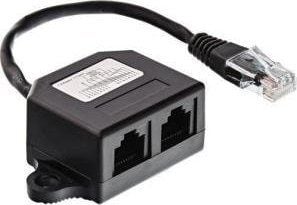 InLine InLine® ISDN splitter, 1 -> 2, 0,15m, med motstander