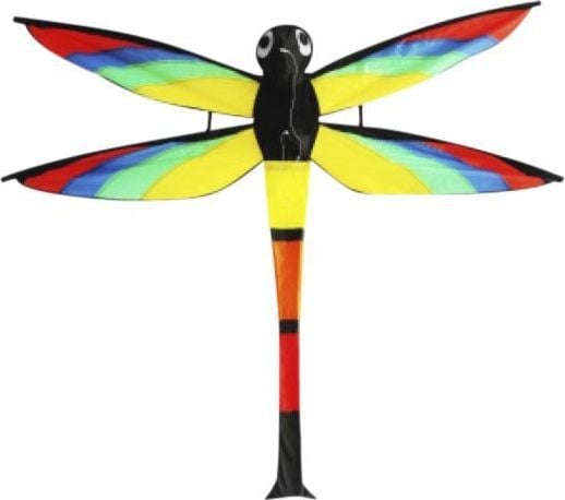 Dragonfly 3D drage til børn fra 6 år, 110 x 144 cm