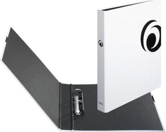 herlitz ringperm maX.file Fresh Colour, A4, 2-ringsmekanisme hvit, kombimekanisme, ryggbredde: 40 mm, fyllingshøyde: (10935161)