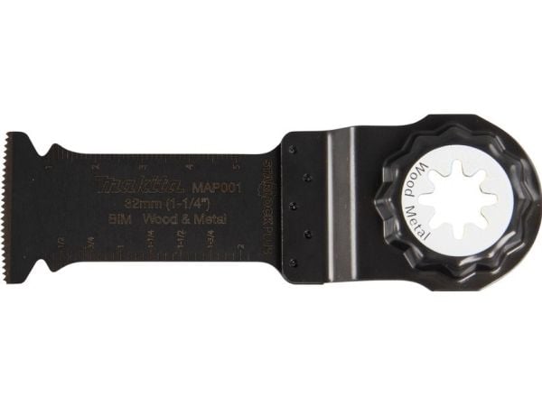 Makita B-66329, Sagblad, Metall, Tre, Bimetall, 6 cm, 32 mm, 1 stykker