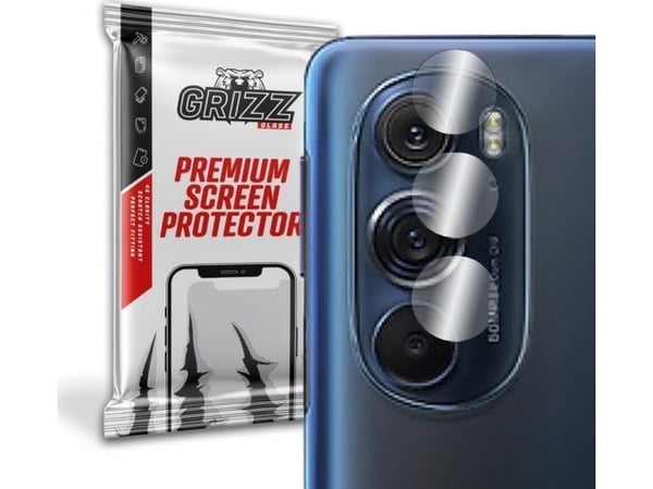 GrizzGlass Hybridglass for Grizz Moto Edge X30-kameraet
