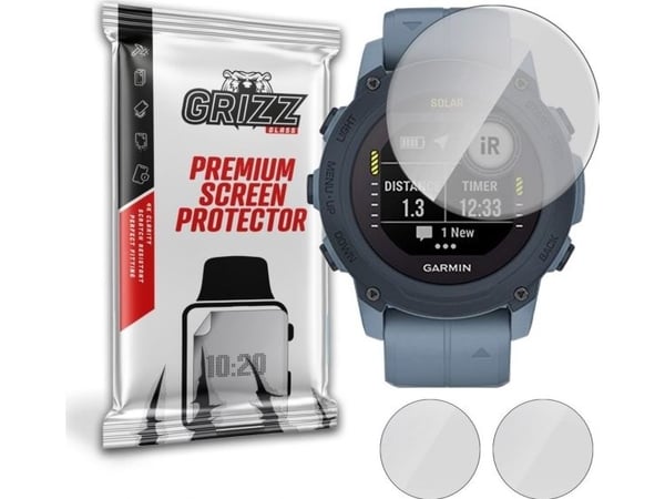 GrizzGlass matt foliefilm til Grizz Garmin Descent G1