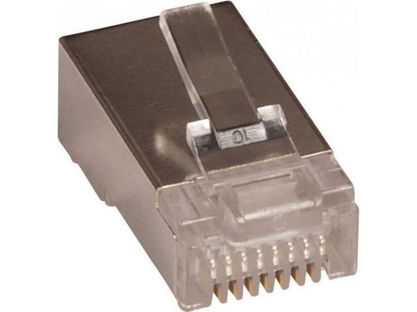 Lanview - Patch-kontakt - RJ-45 (hane) - FTP - CAT 5e (paket om 10)