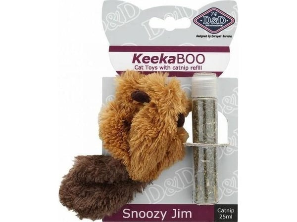 D&D D&d SNOOZY JIM MED CATNIP 8CM - 25ML 402/416815