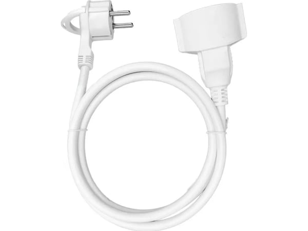Kotitalouksien yhden pistorasian jatkojohto, 1x2P+Z (Schuko) 3m,PVC-kaapeli H05VV-F 3x1,5mm2, 230VAC/16A,OR-AE-13194(GS)/3M