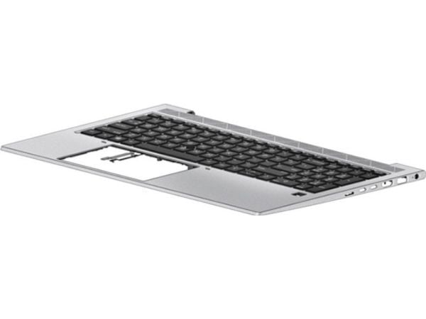HP - Erstatningstastatur for bærbar PC - med pekepinne, ClickPad - bakbelysning - Fransk - for EliteBook 850 G7 Notebook