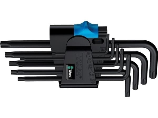 Wera 05024244001, L-torx-nøkkel, TX8, Sort, Tsjekkisk Republikk, 72 mm, 25 mm