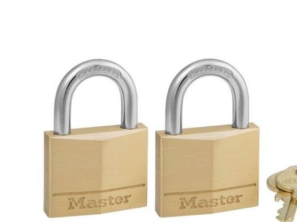 Master Lock hänglås mässing 2 delar 150EURT