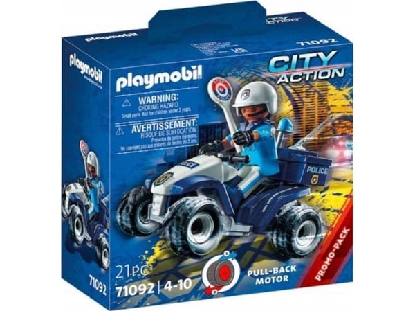Playmobil City Action 71092, Politi, 4 år, Flerfarget, Plast