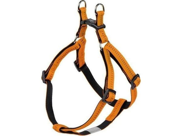 Nobby Soft Grip, Hund, Seletøy som ikke drar, S-M, Sort, Oransje, Nylon, Monokromatisk
