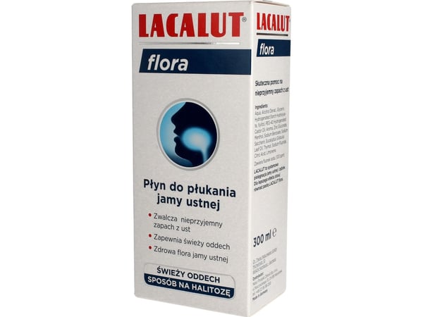 LABOVITAL .LACALUT munnvæske 300 ml FLORA&amp
