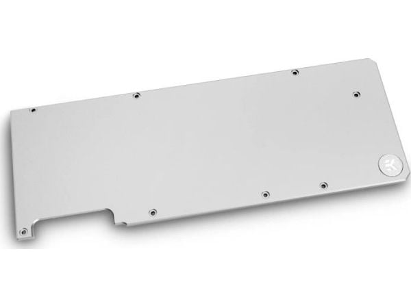 EK Water Blocks 3831109832677, Bakplate, Nickel, Sølv
