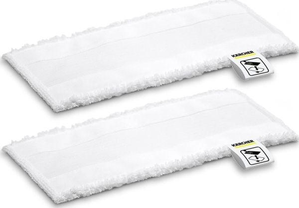 Kärcher EasyFix Mini - Mikrofiberpute - for damprenser (en pakke 2) - for Kärcher SC 1, SC 2, SC 3, SC 4, SC 5