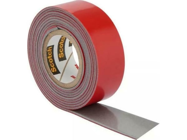 3M Scotch monterings-/dubbelhäftande tejp Extralna utomhus 19mm x 1,5m