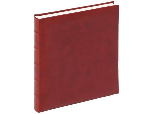 Walther Classic vinrød bok 29x32 cm, 60 S. (FA372R)