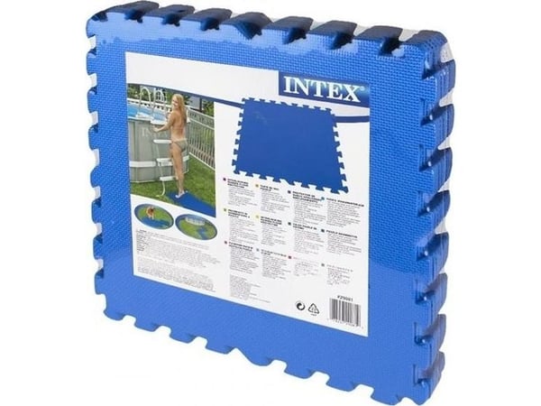 Intex 29081, Gulv beskytter, Blå, Plast, 1,858 m², China, 500 mm