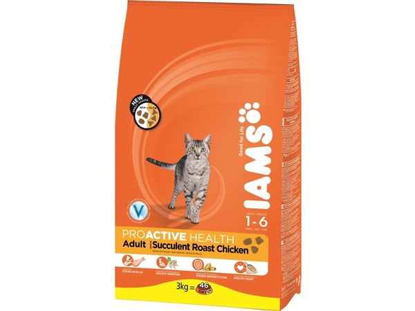 Iams CAT Vitality Adult Chicken 3 kg