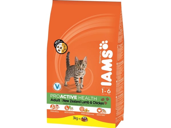 Iams CAT Vitality Adult Lamb 10 kg