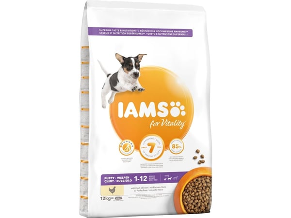Iams Puppy & Junior Small Medium 12 kg