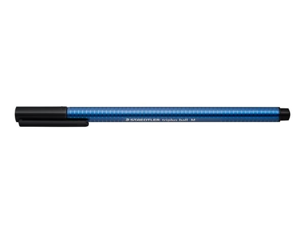 Kuglepen Staedtler® triplus® ball 437 medium sort - (10 stk.)