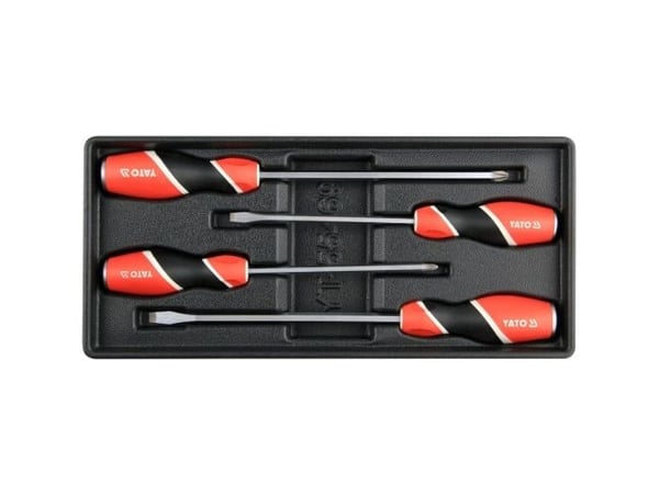 Drawer insert, 4 beat screwdrivers [YT-55469]