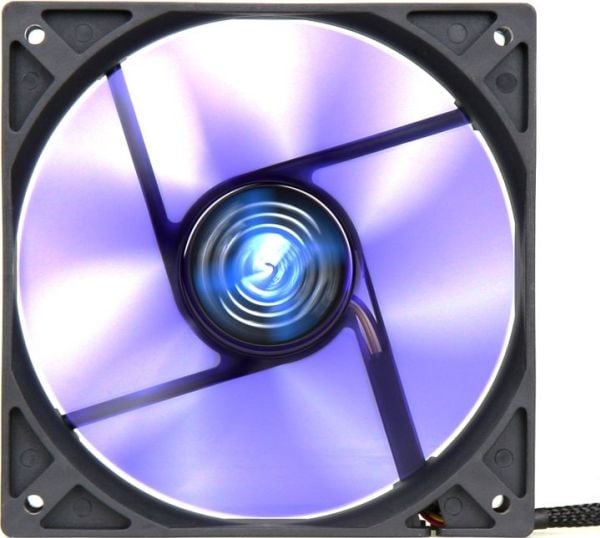 Noiseblocker BlackSilentFan XL1, Vifte, 12 cm, 1000 RPM, 69 m³/t, Sort