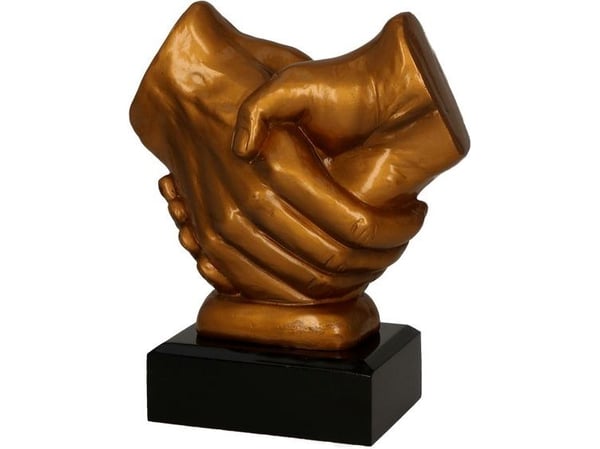 Tryumf støpt figur - håndtrykk (RFST2089/G)