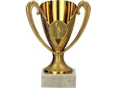 Victoria Sport pokal i plast brun