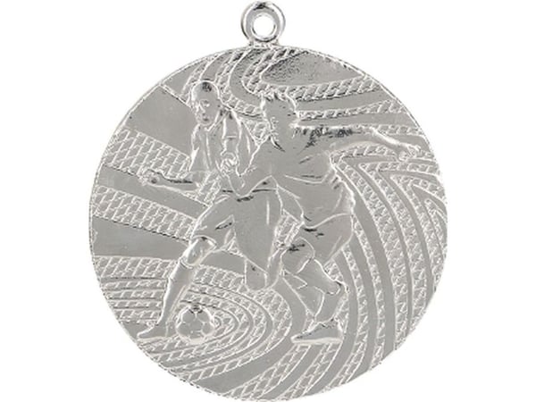Victoria Sport Medal sølv - fotballmedalje i stål