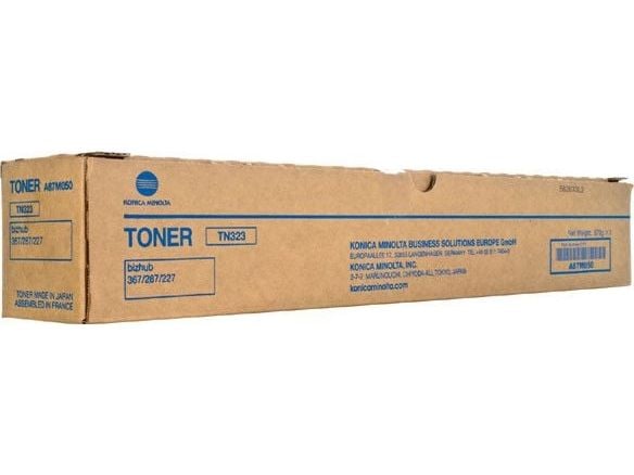 Konica Min-ta TN-323 - Sort - original - tonerpatron - for bizhub 227, 287