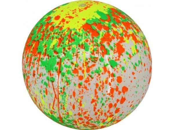 Enero grønn-oransje gummiball 20 cm 9246B 1019246