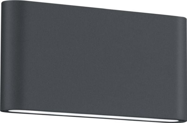 Trio vegglampe Vegglampe for fasade topp-bunn grafitt Trio THAMES II led 227660242