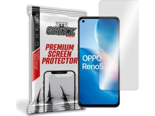 GrizzGlass HybridGlass skjermbeskytter for Oppo Reno 5 K 5G