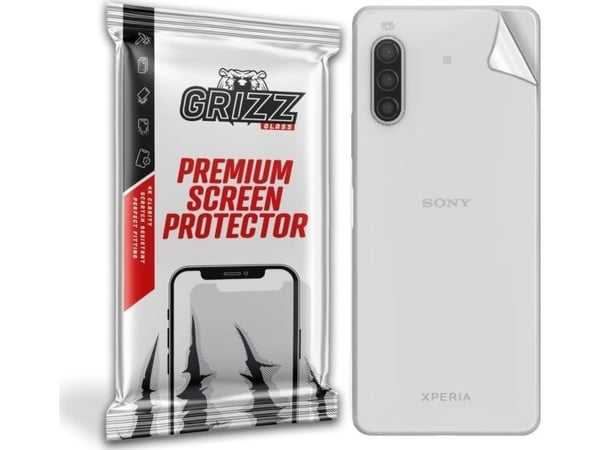 GrizzGlass folie til bak Grizz Sony Xperia 10 III 5G GrizzGlass folie til bak Grizz Sony Xperia 10 III 5G