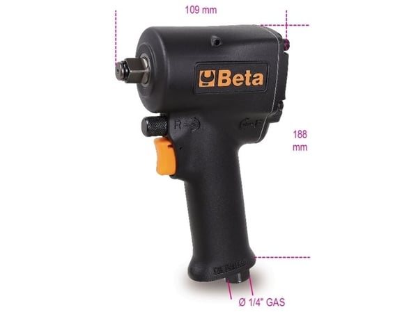 BETA pneumatisk slagtrekker 1/2" 770 Nm /1927XM 122 l/min.