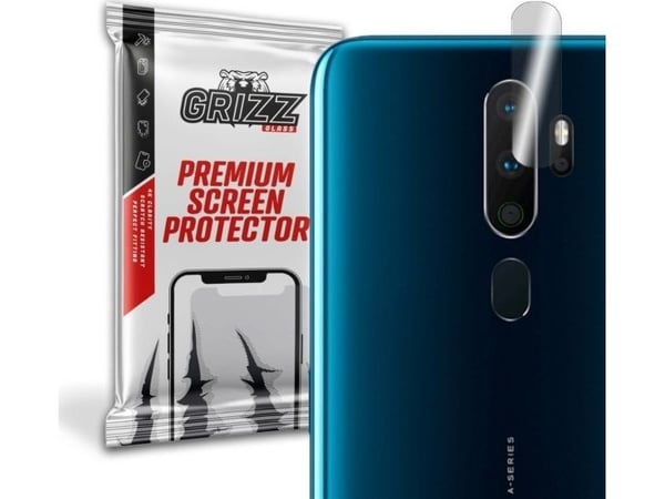 GrizzGlass Hybridglass for Grizz Oppo A9 2020-kameraet