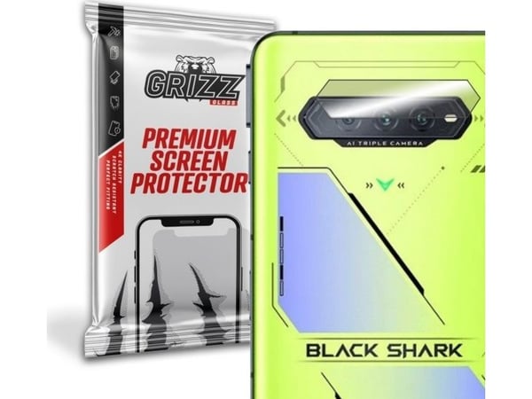 GrizzGlass Hybridglass for Grizz Xiaomi BlackShark 5RS-kameraet