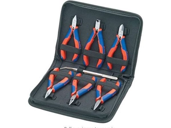 Knipex 00 20 16, Rustfritt stål, 720 g, 7 verktøy