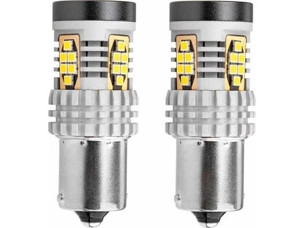 AMiO LED-pærer canbus 3020 24smd 1156 ba15s p21w r10w r5w hvit 12v/24v