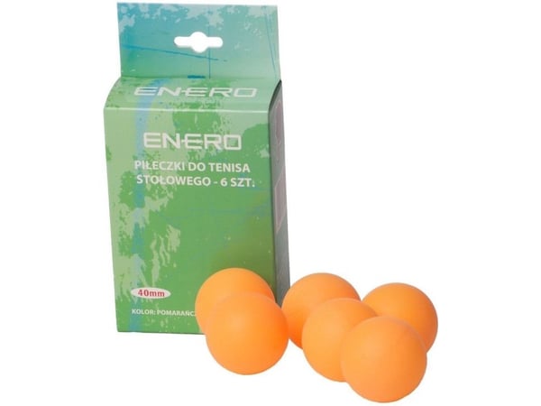 Victoria Sport bordtennisballer 6 stk. oransje Victoria Sport bordtennisballer 6 stk. oransje