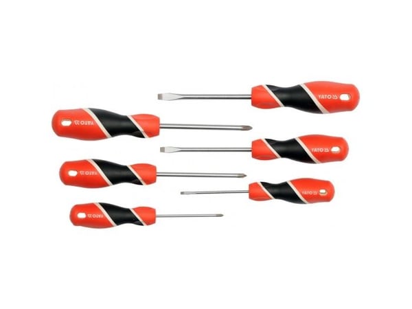 YATO 6-delars FLEXIBEL / COUNT DRIVER KIT S2 58 HRC