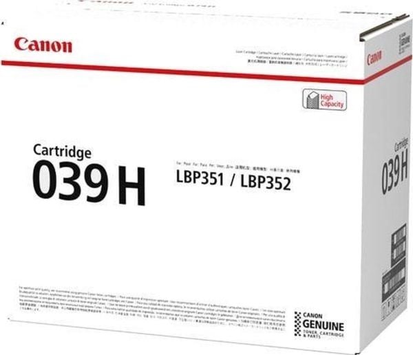 Canon väriaine CRG-039H Musta alkuperäinen (153983)